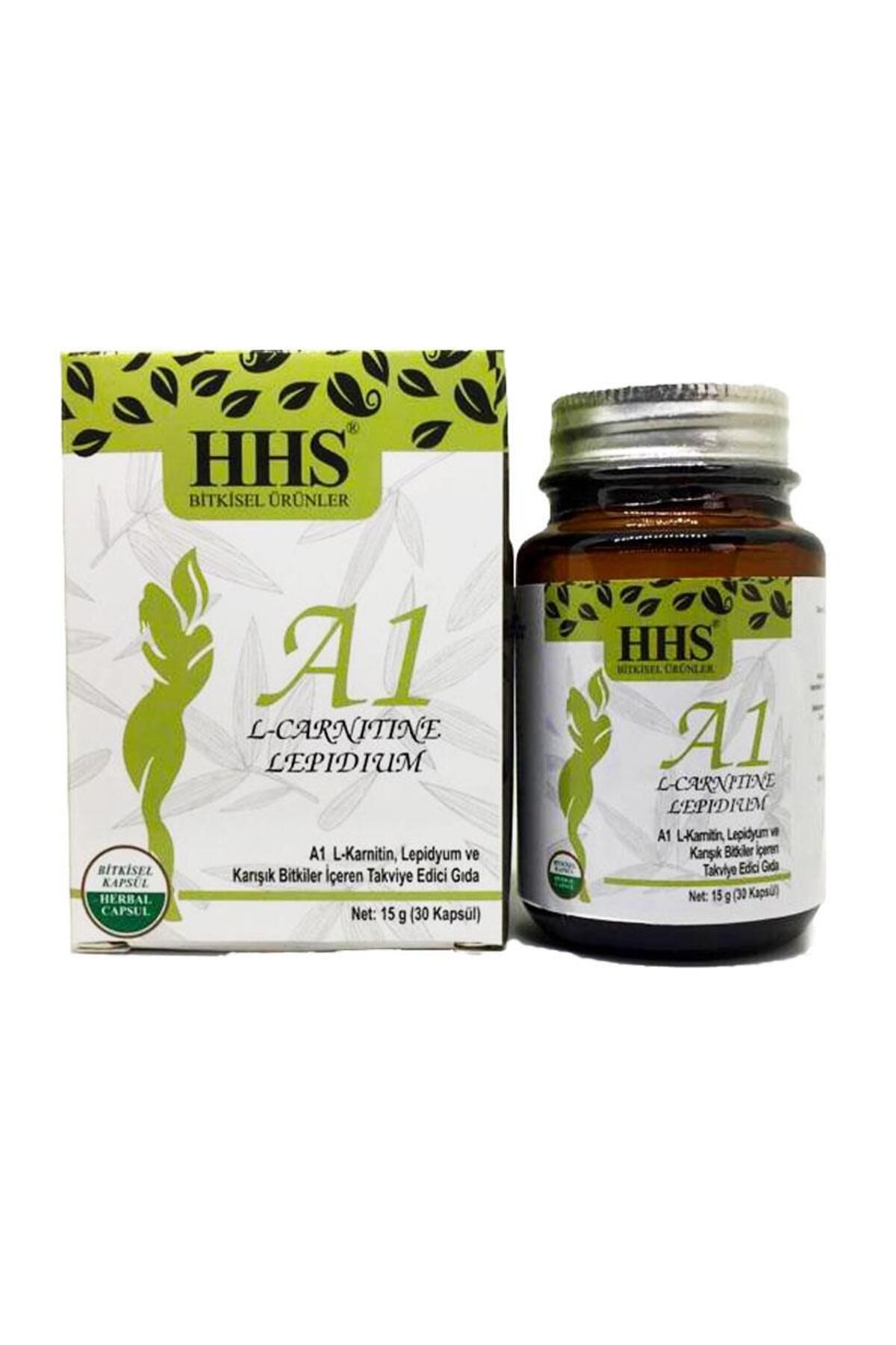 Hhs A1 L-carnitine Lepidium A 1 Bitkisel 30 Kapsül X 3 Adet Kutu