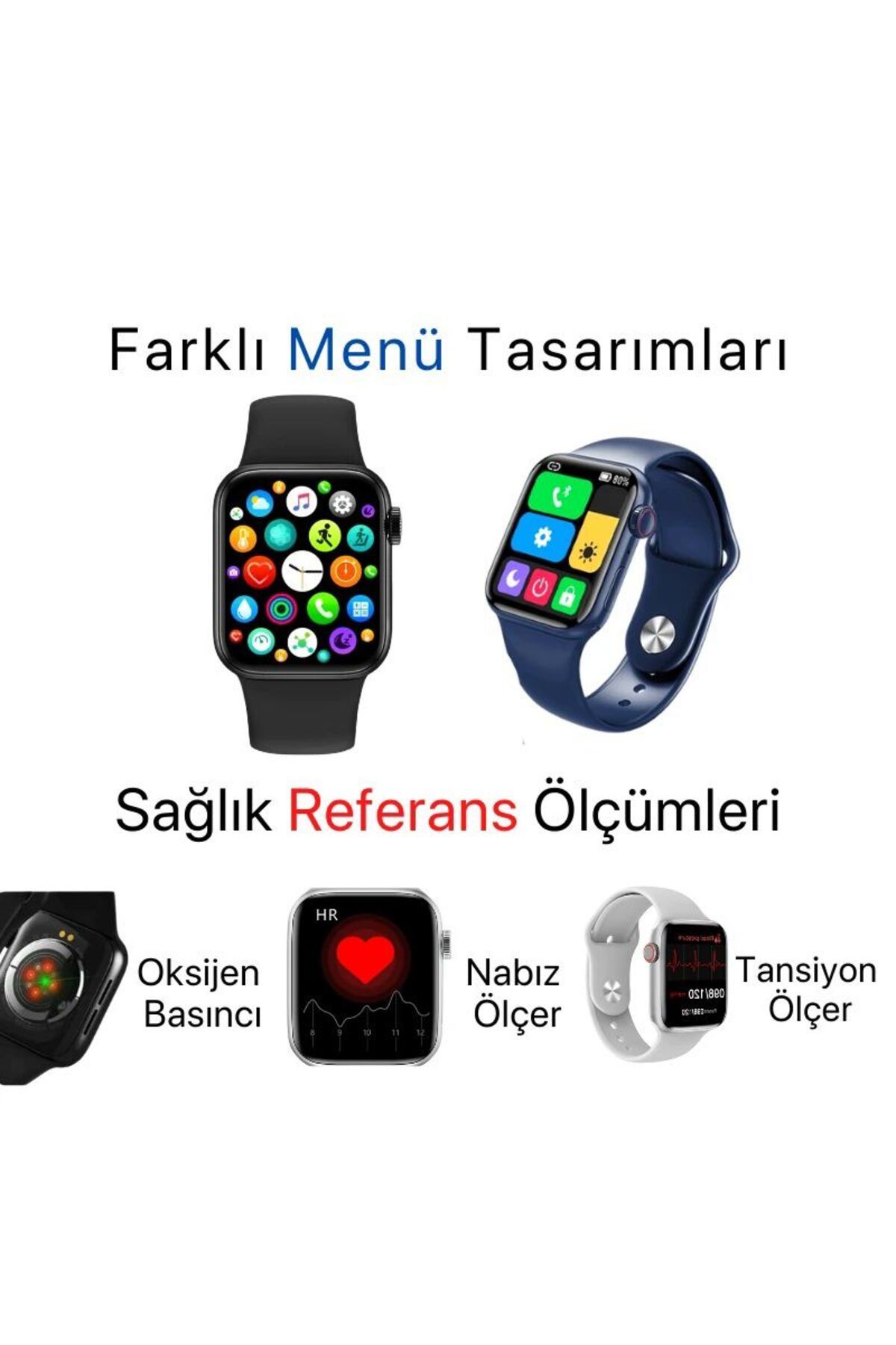 Tech Watch 9 Mini Akıllı Saat Siyah