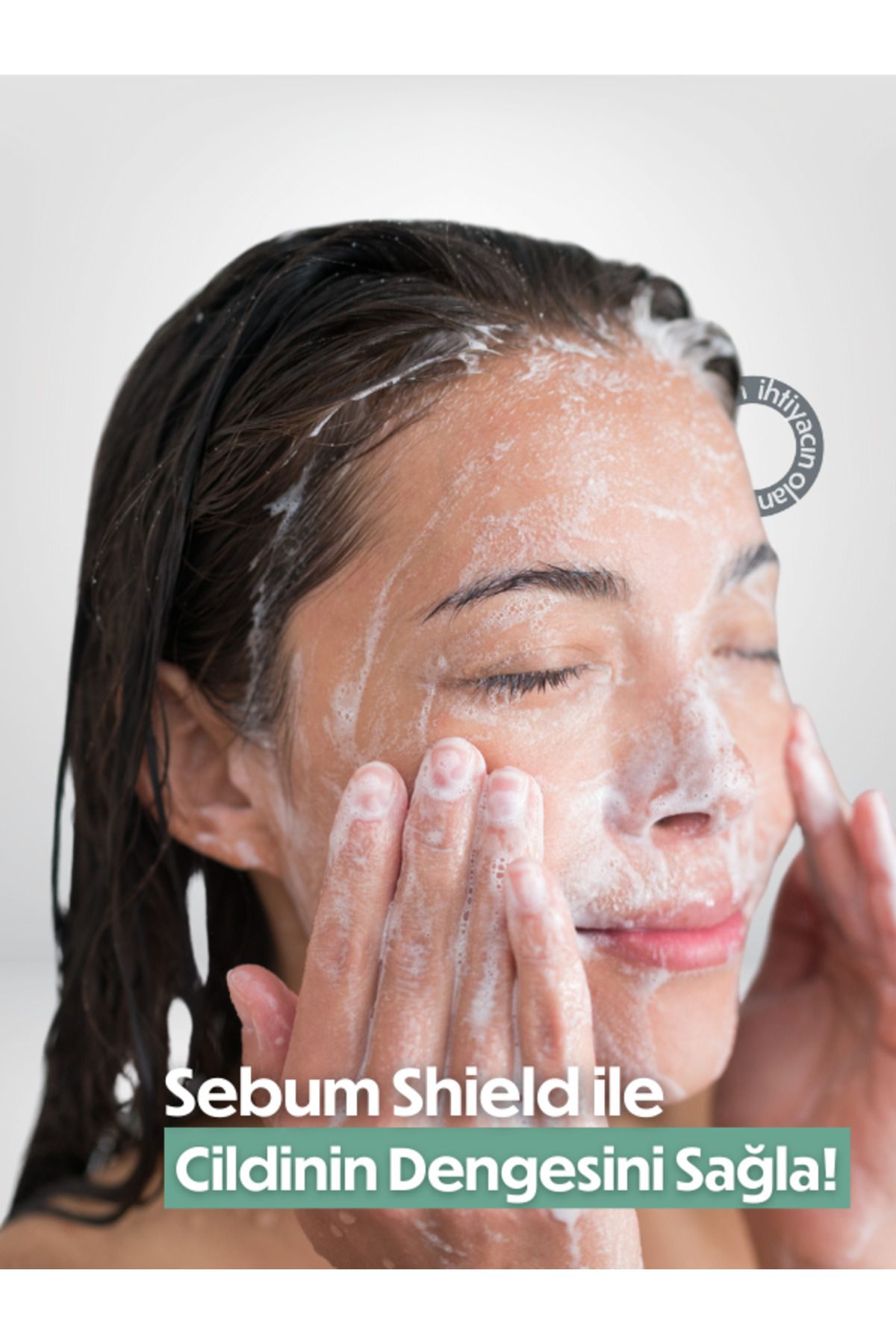 Sebum Shield - Yüz Temizleme Jeli - Yağlı ve Karma Ciltler İçin 200 ml