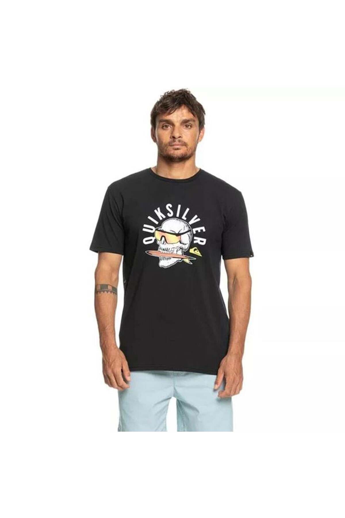 Quiksilver Qsrockinskull MTees Erkek Tişört E...