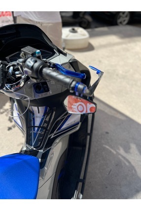 Manet koruma Karbon Mavi Tüm Motorlara Uyumlu Image 0