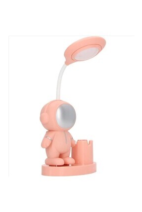 Led Astronot Masa Lambası Ve Kalemlik Image 0