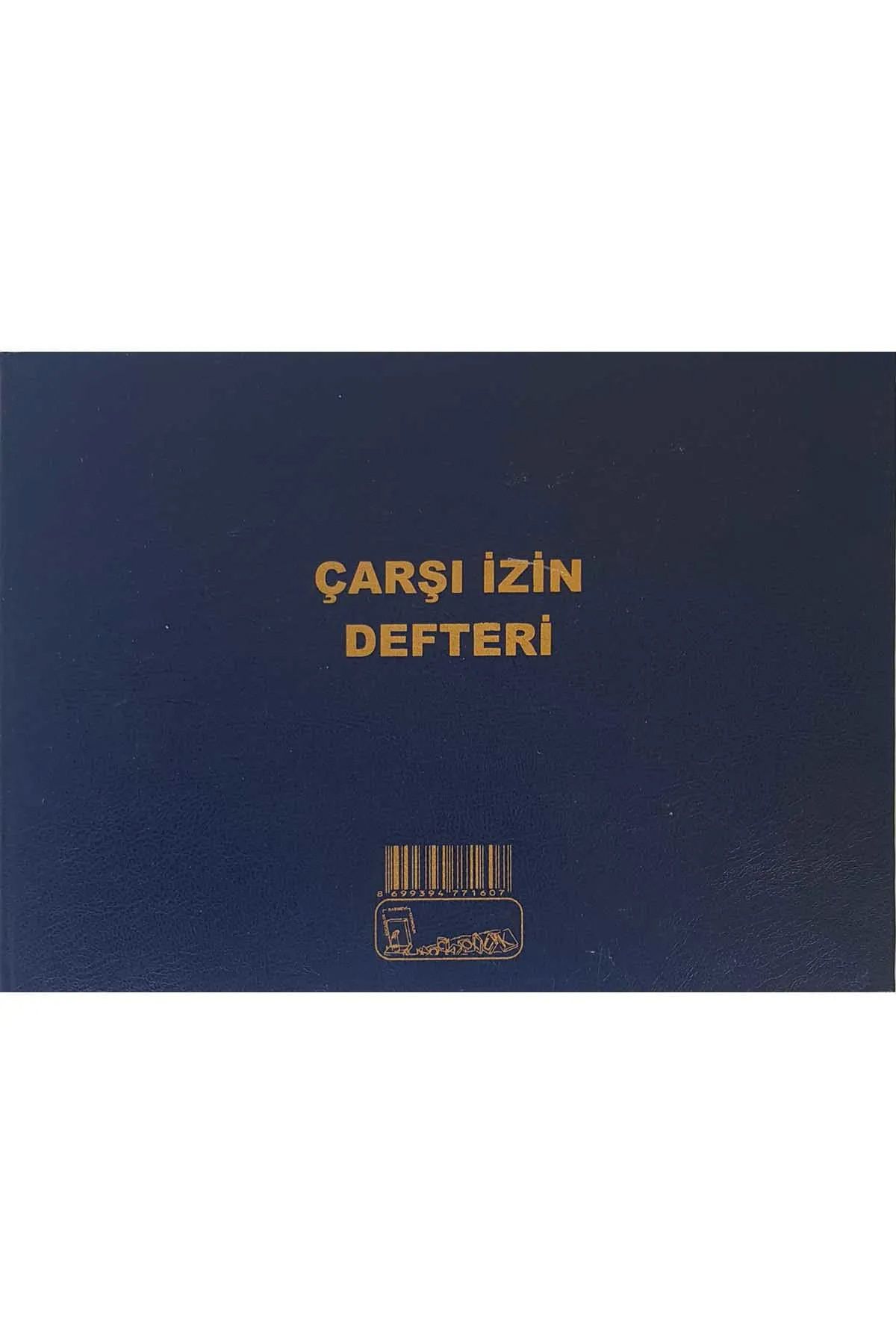 DELİORMAN Kocaoluk Çarşı İzinDefteri Cilt Kap...