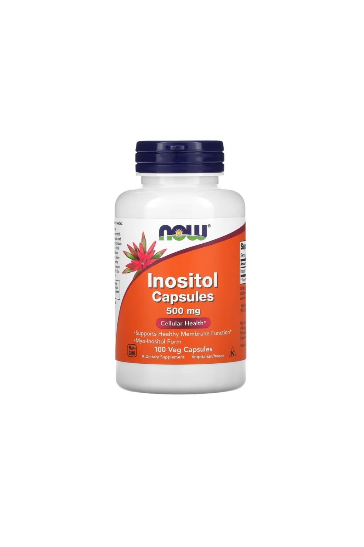 Now Foods , InositolCapsules, 500 mg, 100 Veg...