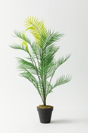 Yapay Ağaç Areka Ağacı Palmiye Ağacı Salon Bitkisi Yapay Areka 130 Cm 20 Yaprak Image 0