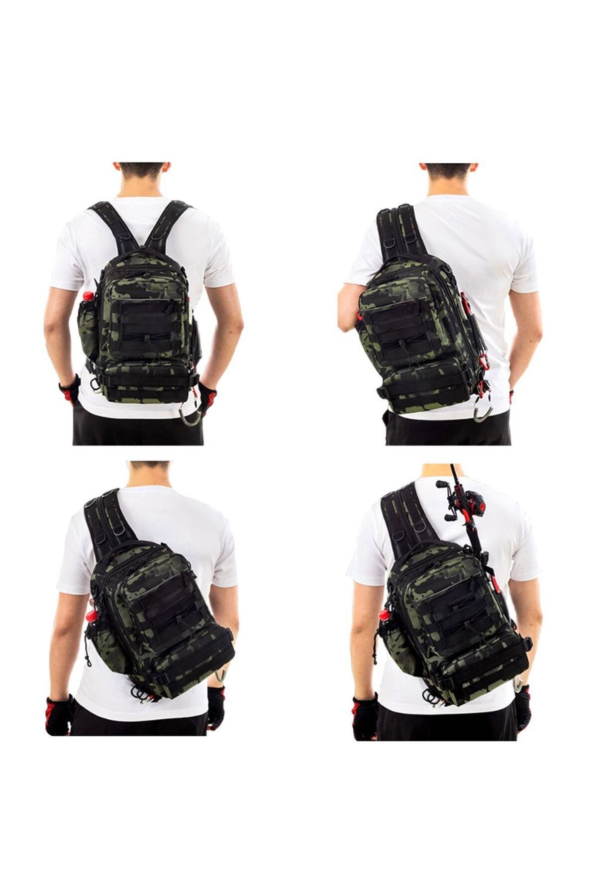 Explorer&back Pack Spin Çanta Black