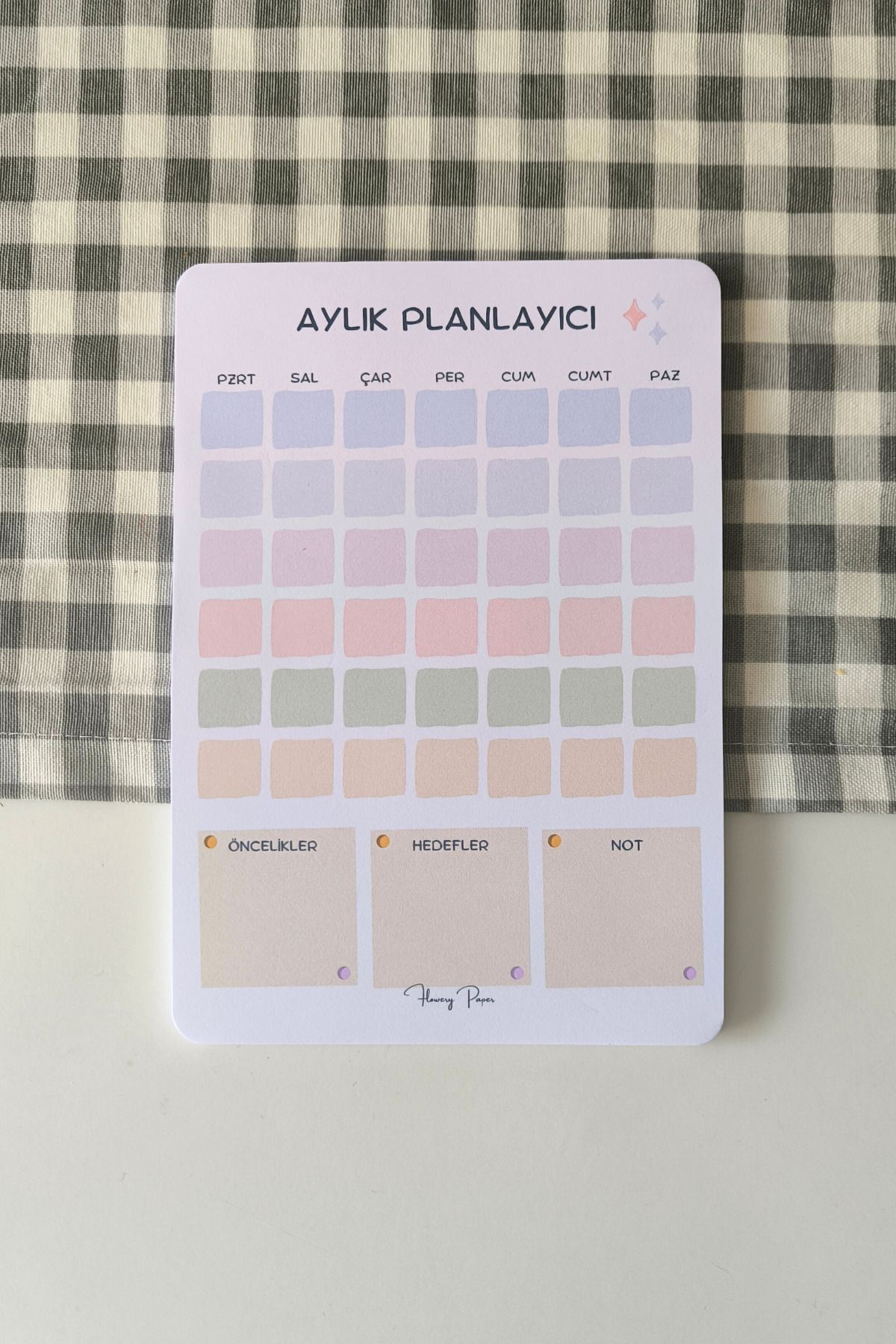 Soft Renkli Planlayıcı 3lü set A5 - Memopad, Bloknot, Defter, Not Kağıdı