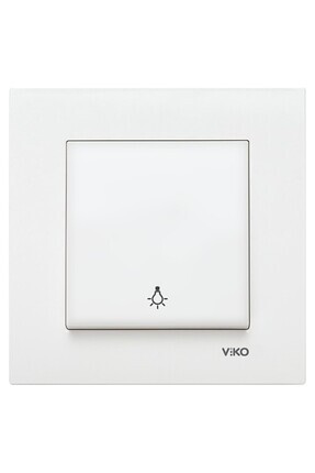 Viko Karre Beyaz Light (ZİL/IŞIK ANAHTARI) Image 0