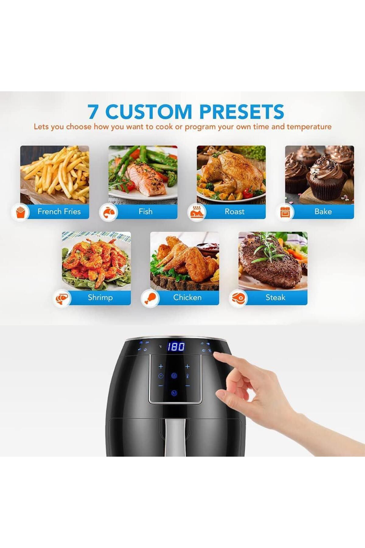 Heyplus Airfryer 4,5Litre 1500w