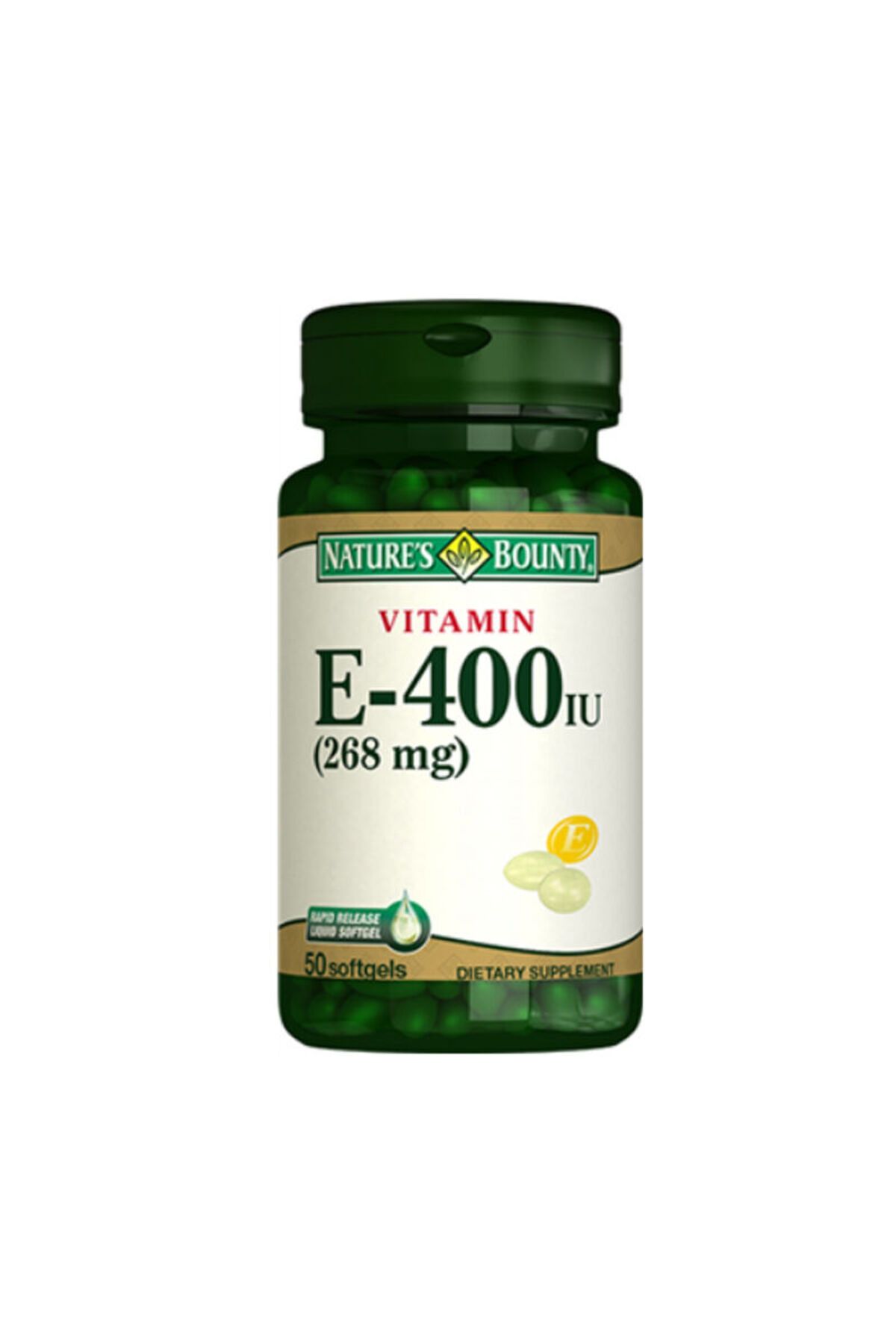 Natures Bounty Vitamin E-400Iu 50 Softgel