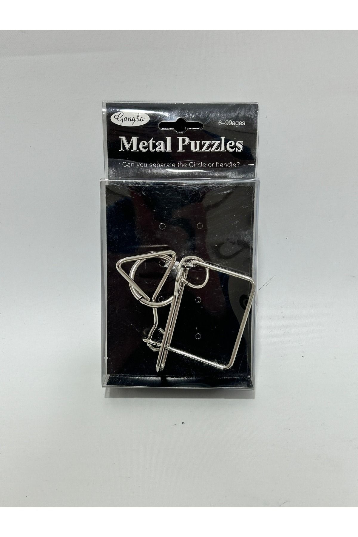 Metal Puzzle - Zeka Geliştirici Oyun - Eğitici Beceri Oyunu (Model 1)