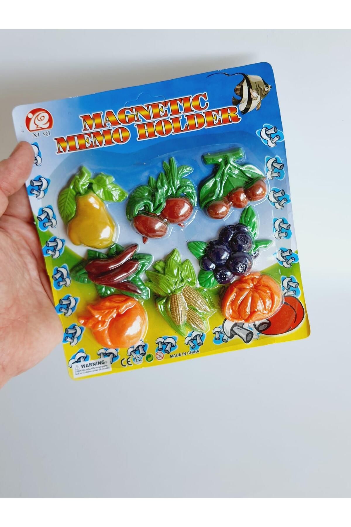 3d Meyve Magnet Buzdolabı Süsü 8 Parça