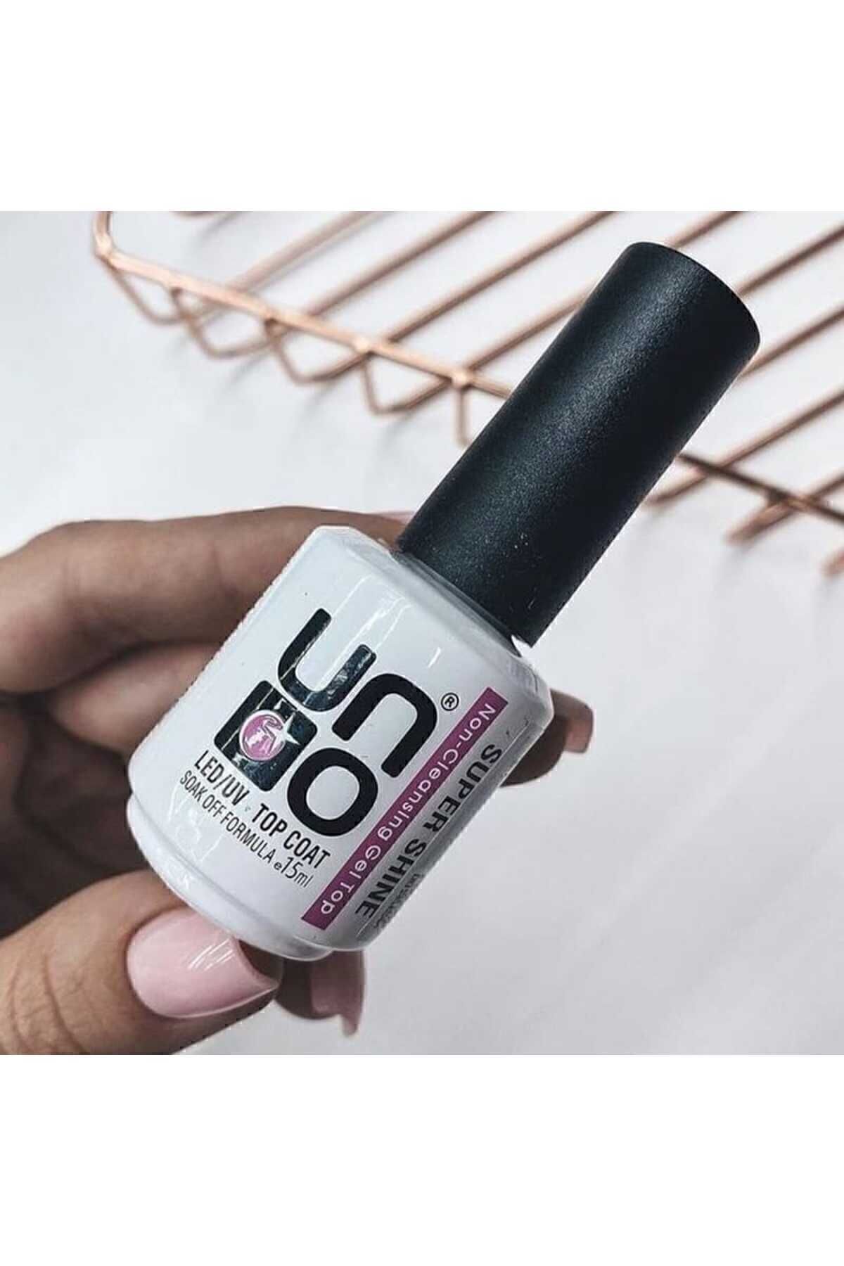 UNO GELPOLİSH Süper Shine TopCoat 15ml Uno