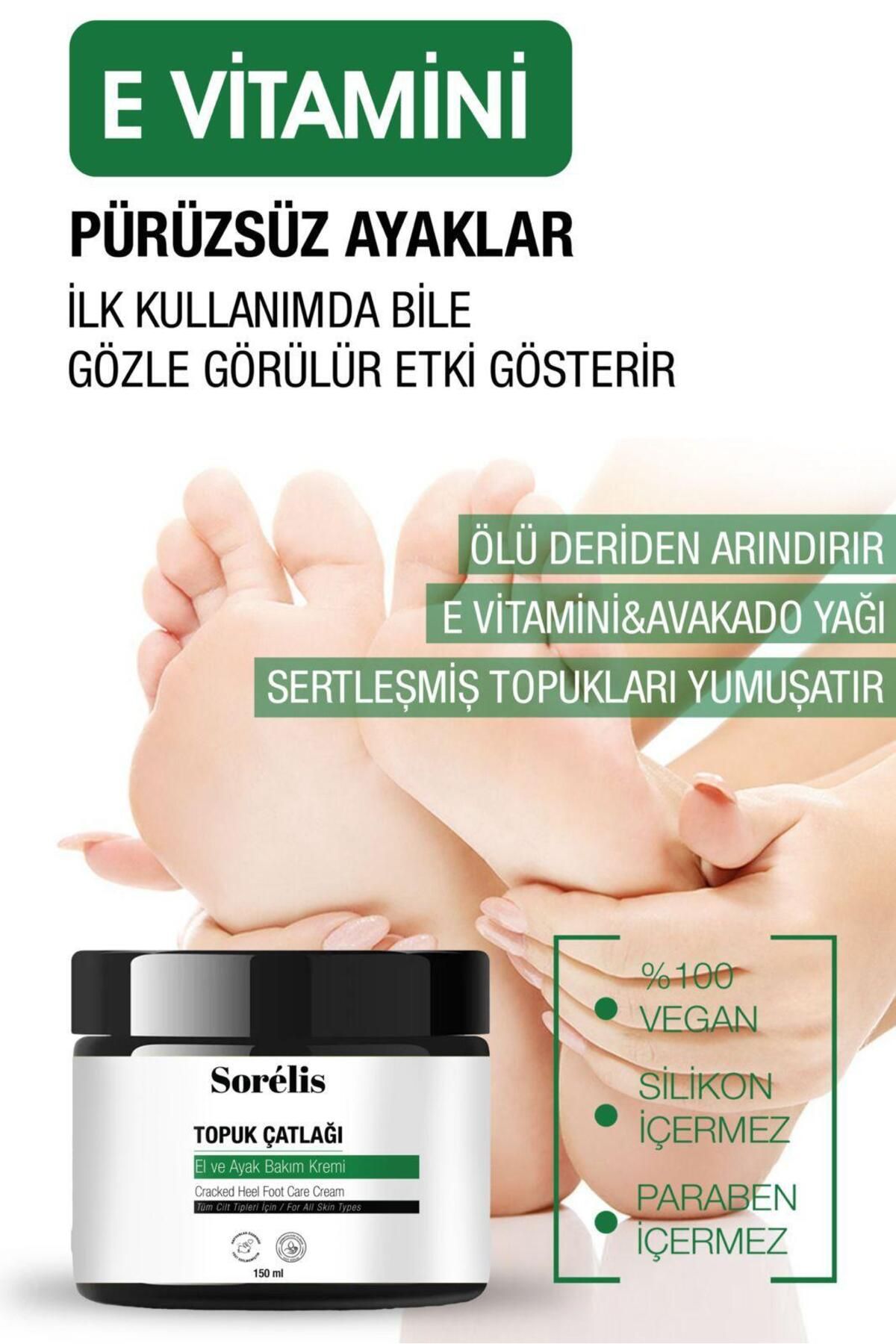 Topuk Çatlağı El Ve Ayak Mucizevi Bakım Kremi 150 ml