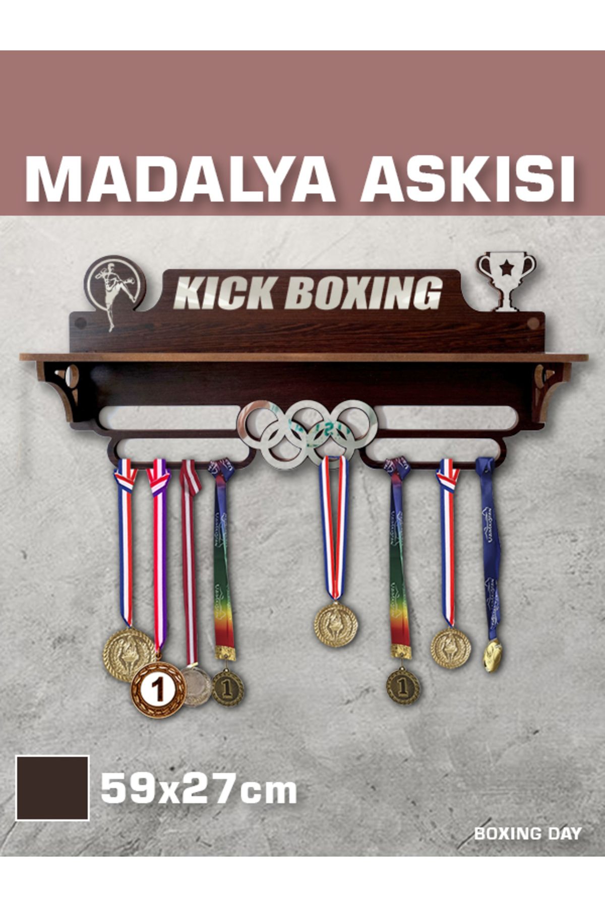 BscitirStore Kick BoksMadalya Askısı, Kick BO...