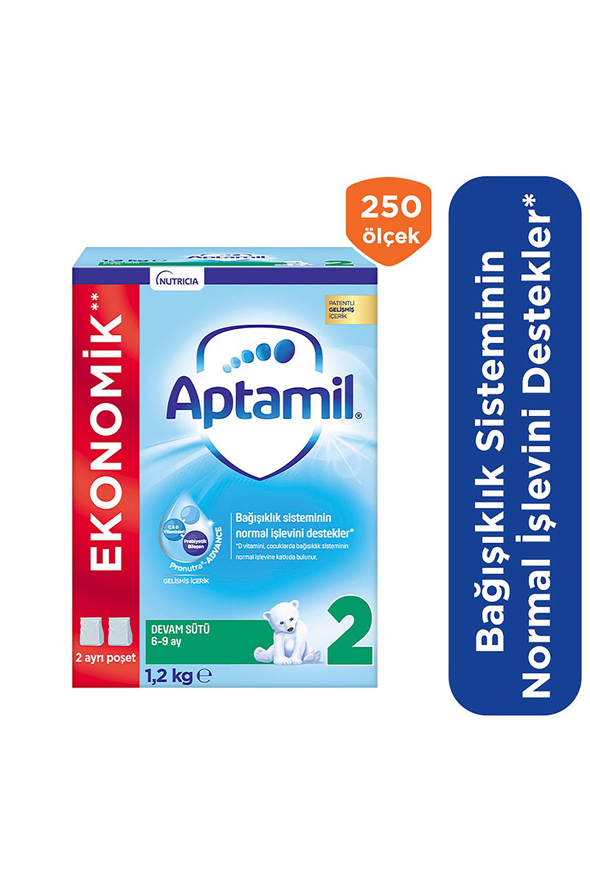 Aptamil2 Devam Sütü 1200 G6-9 Ay