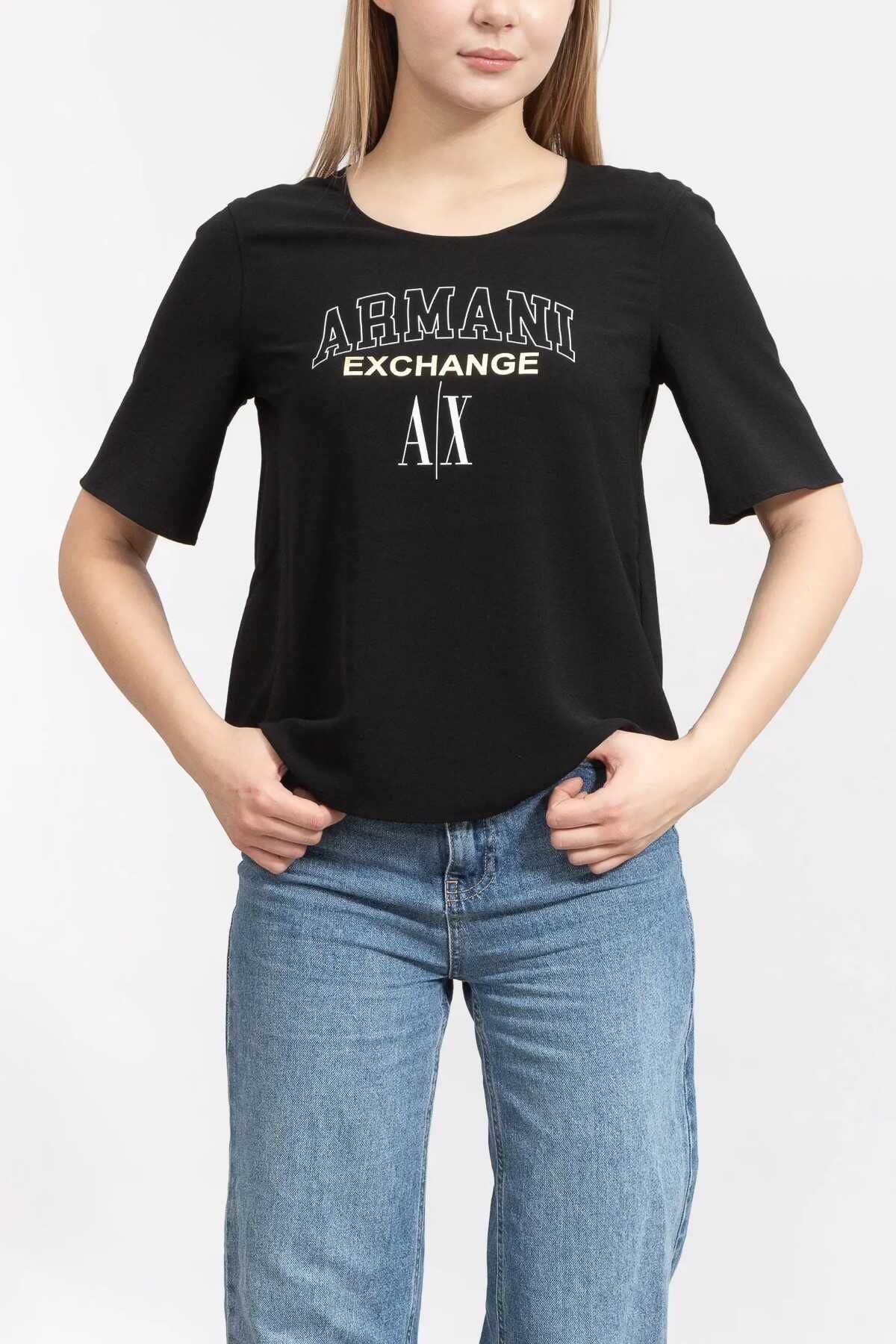 Armani Exchange Kadın TişörtSiyah