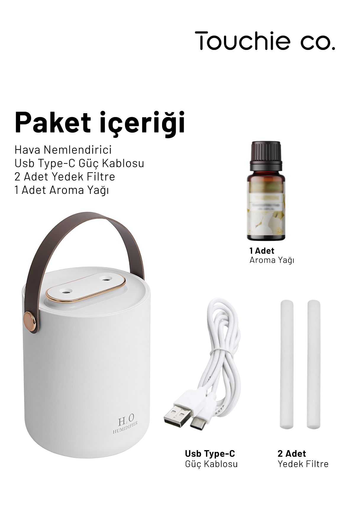 Hava Nemlendirici 1200 ml Ultrasonik Buhar Makinesi | Aroma Difüzörü Aroma Terapi TOC 1006