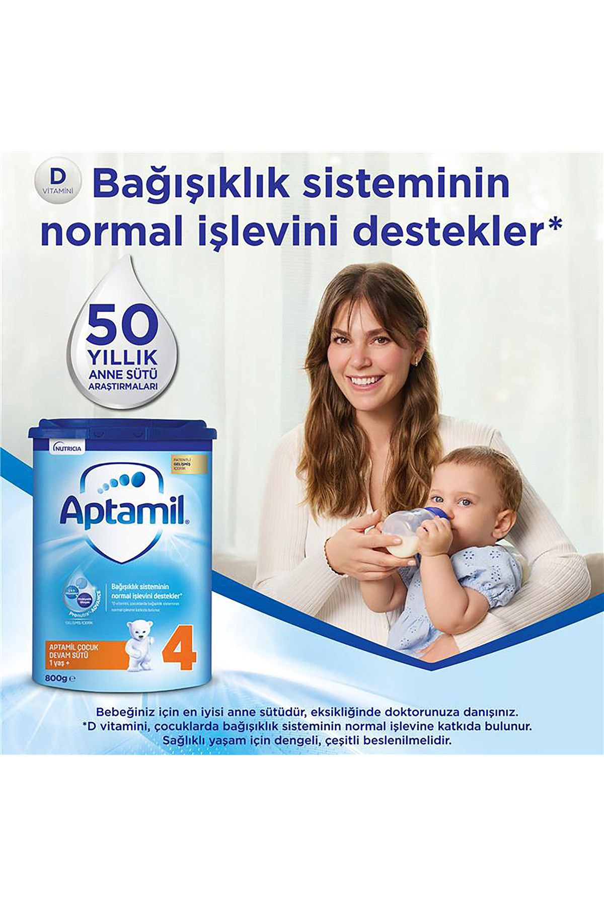 4 Çocuk Devam Sütü 1200 G 1 Yaş