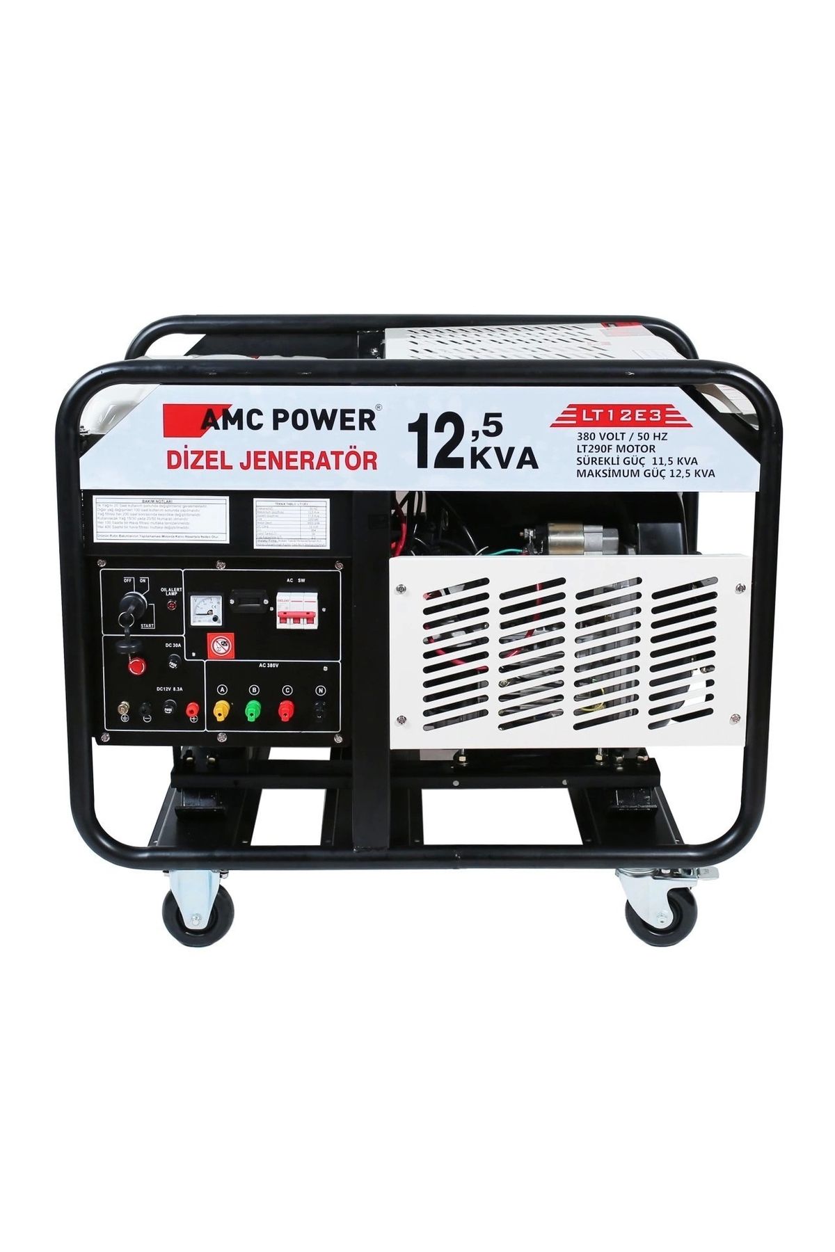 Amc Power 12,5 Kva DizelJeneratör 380 Volt