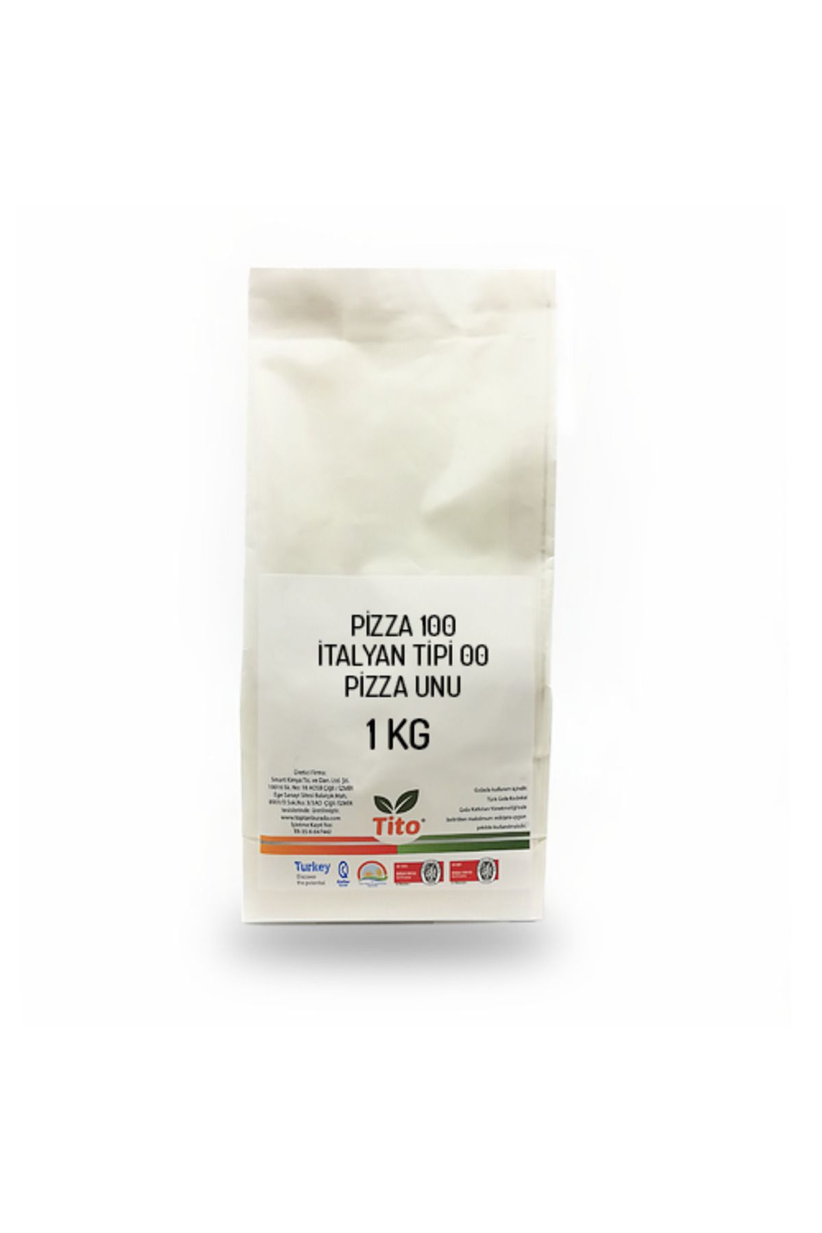 titoPizza100 Italyan Tipi 00Pizza Unu 1 Kg