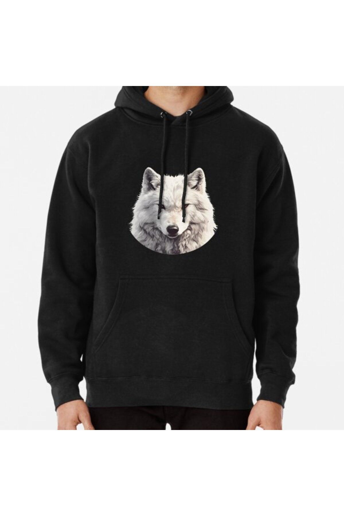 THEWERT Unisex Wolf, Bigwhite wolf, White wol...