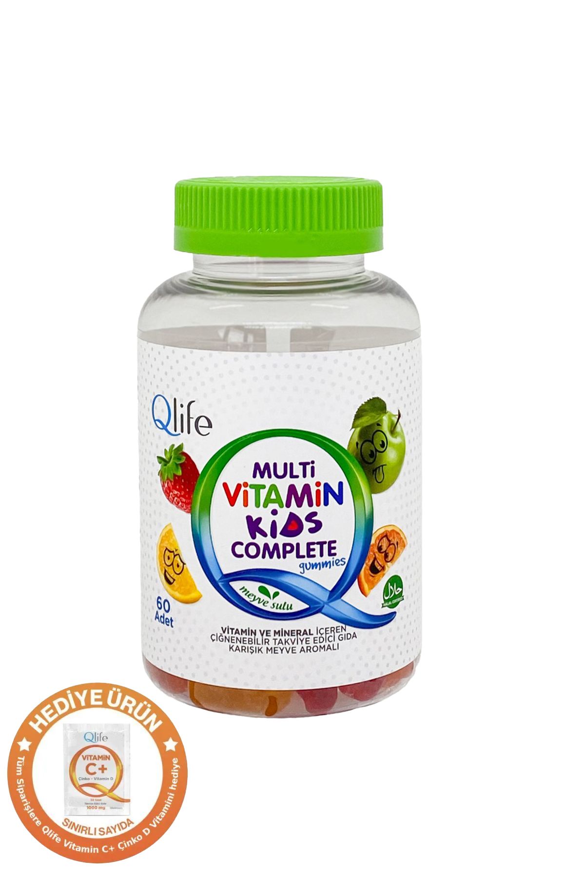 Multivitamin Kids Complete Gummies Çiğnenebilir 60 Adet