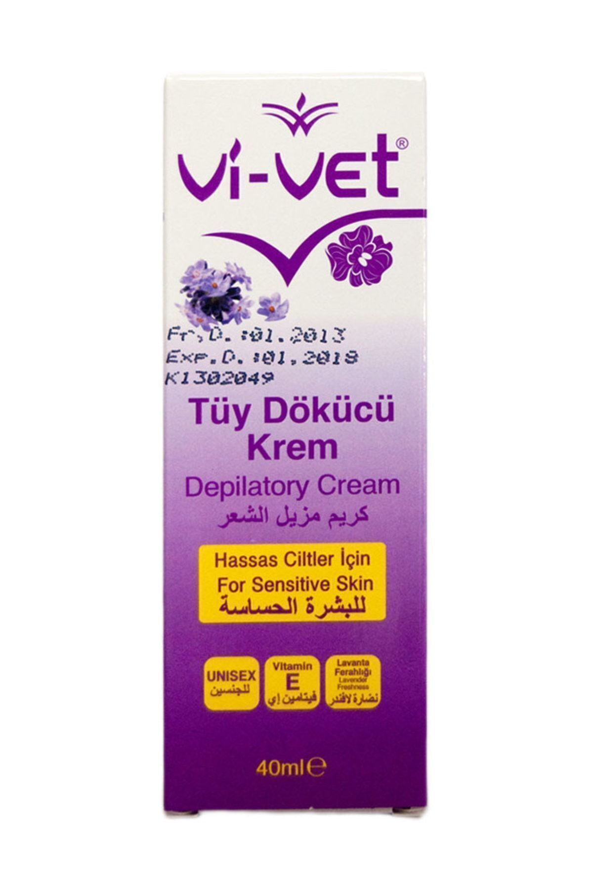 Vi Vet Tüy Dökücü Krem 40 ml