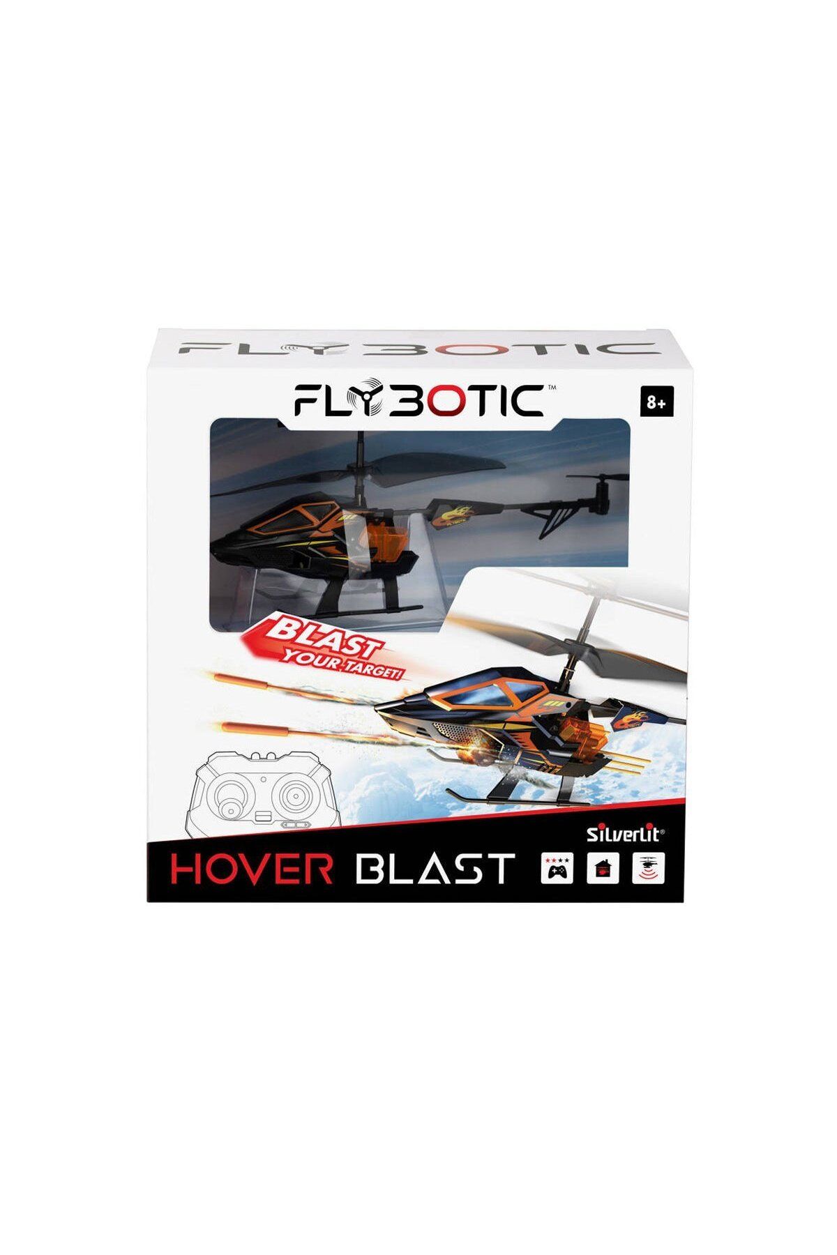 İZZSAA SIL 84567 SilverlitHover Blast Helikop...