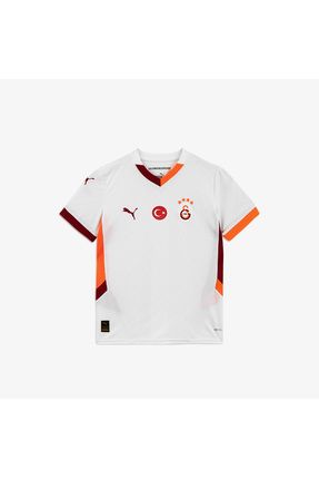 Galatasaray 2024-25 Deplasman Çocuk Beyaz Futbol Forması Image 0