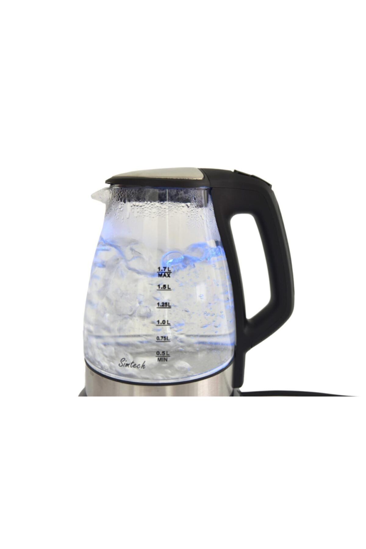 Sımtech Km-4716 Cam Kettle 1,7 Litre