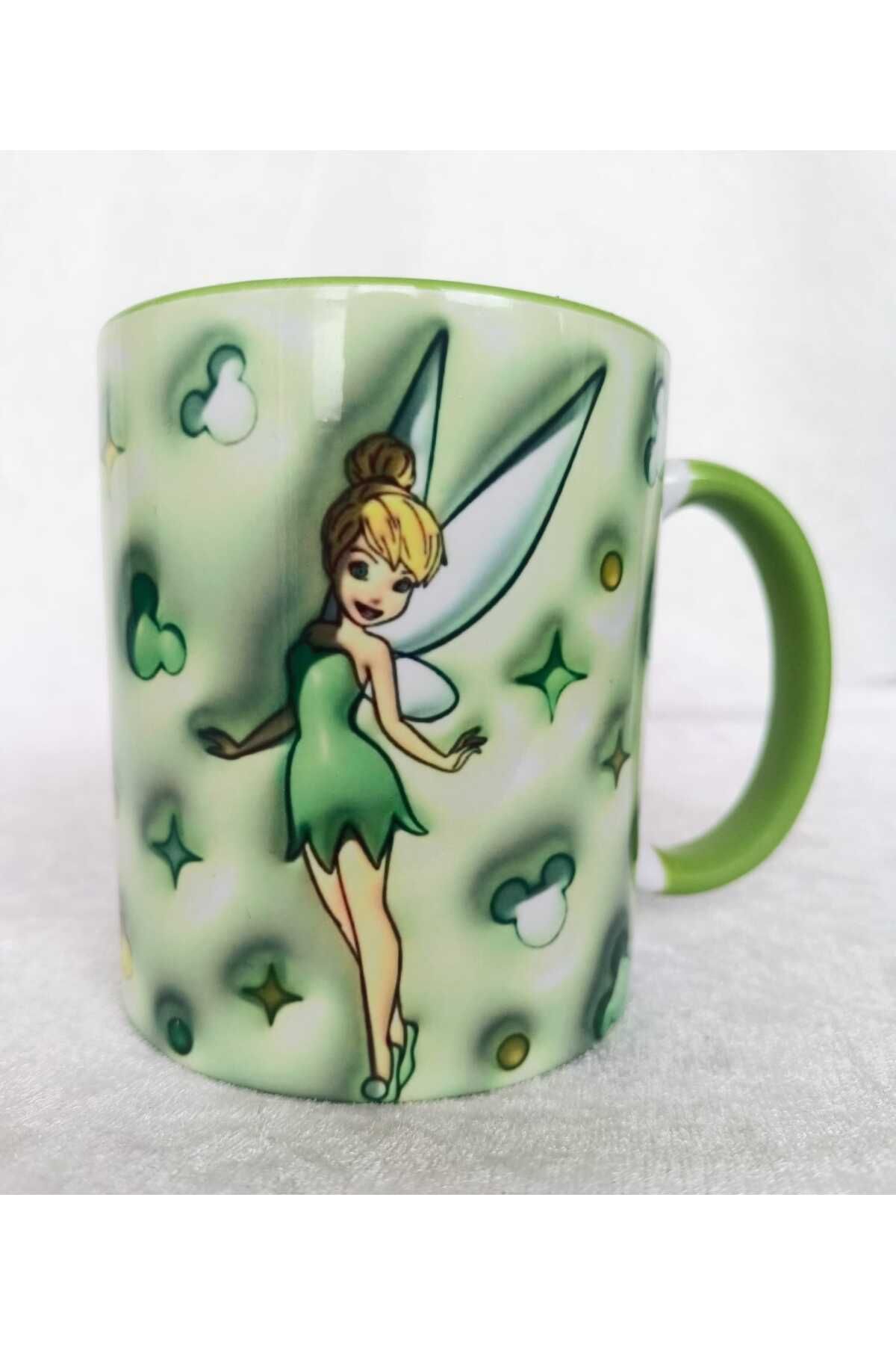 Tinkerbell 3D baskı büyük boy kupa