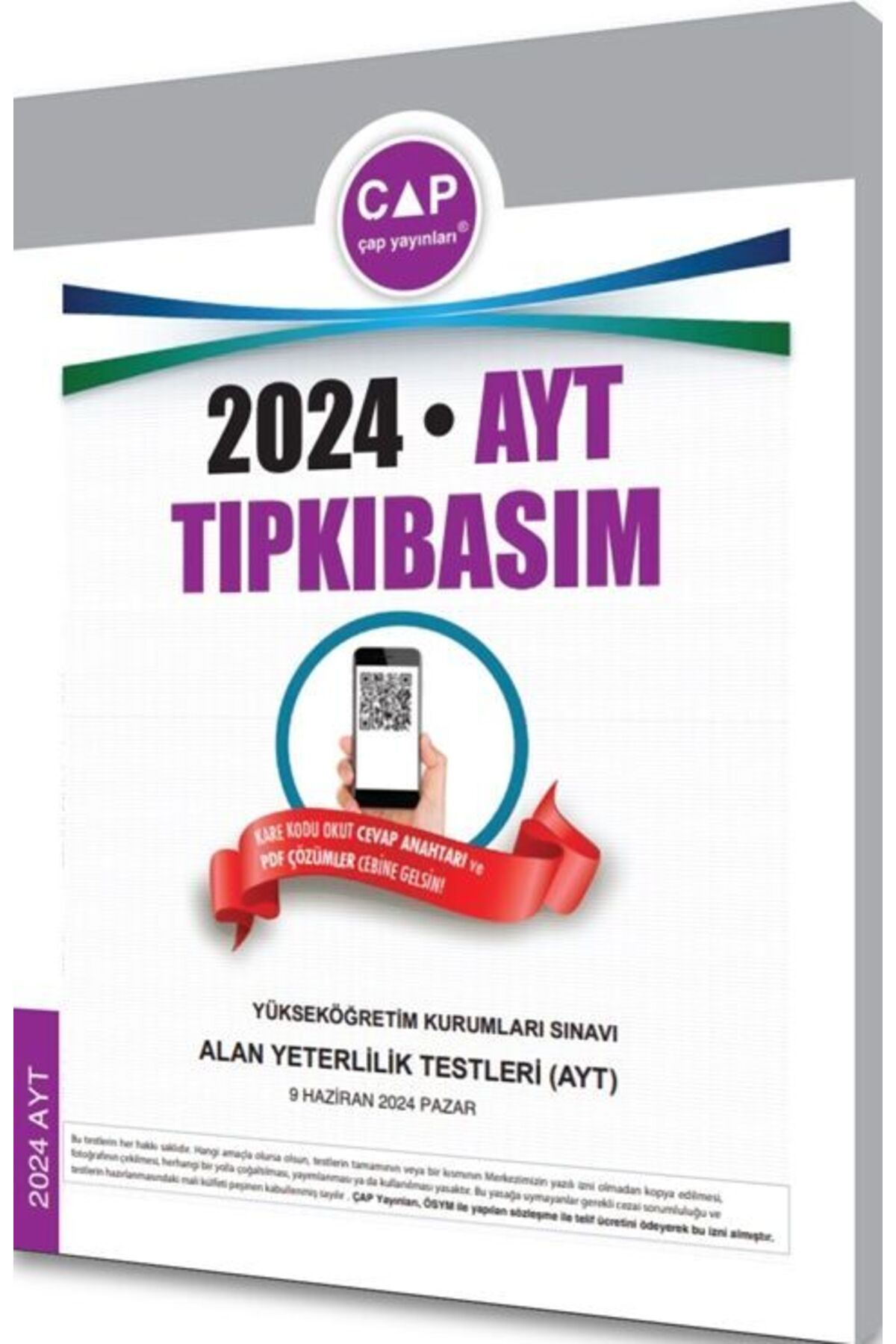 Çap Yayınları Çap Yayınları2024 AYT Tıpkı Bas...