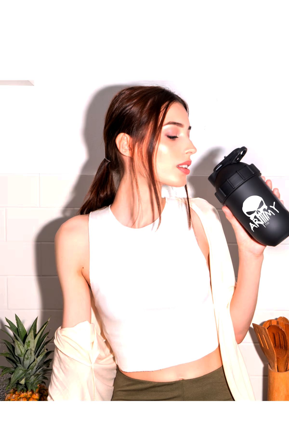 Protein Shaker Karıştırıcı Sporcu Shaker Antreman Shaker 500 ml Sporcu Suluğu Suluk Futbolcu Suluğu