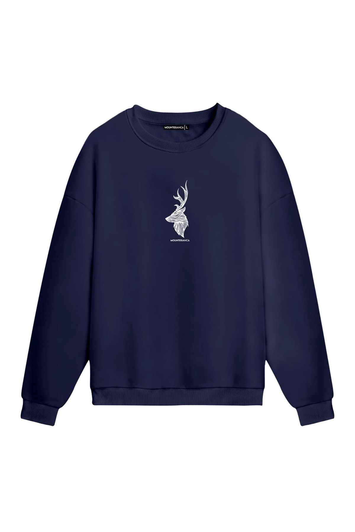 Mounte Bianca Unisex Deer II- Regular Sweatsh...