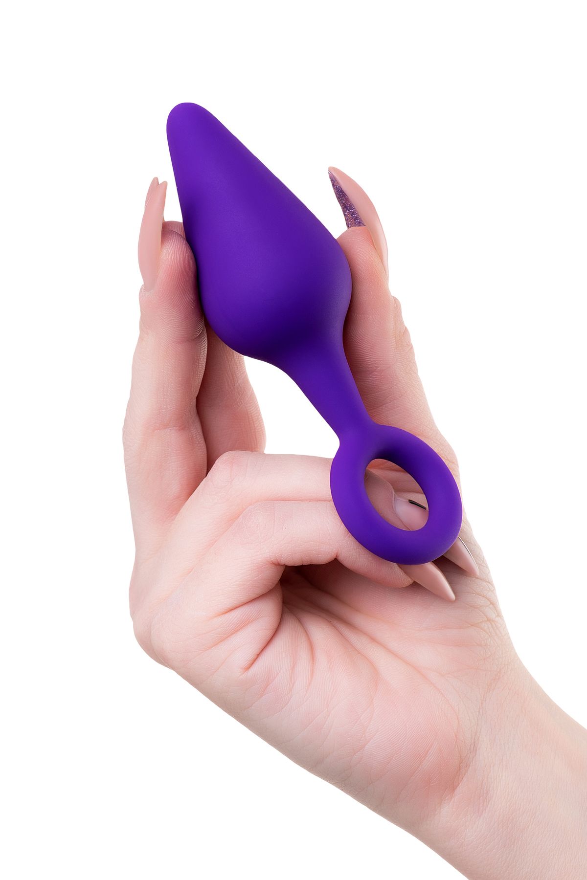 ToDo by Toyfa Bung anal kılıfı, silikon, mor, 11,5 cm, Ø 3,3 cm