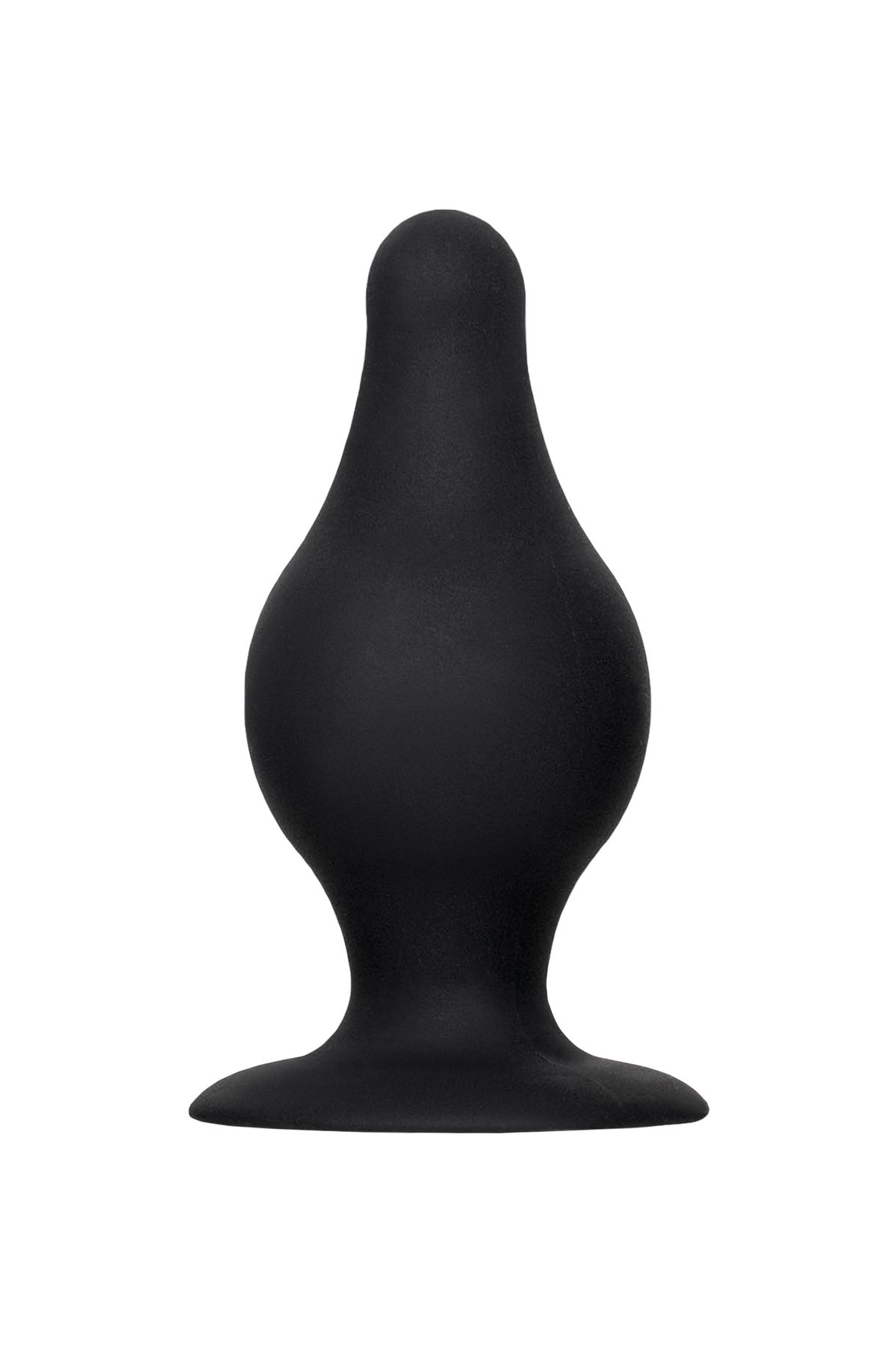 Erotist Spade XS anal kılıfı, Silekspan, siyah, 6,5 cm