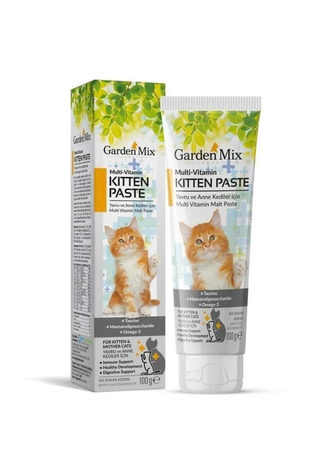 Garden Mix Kedi Kitten Multivitamin Macun 100 Gram - Petshopundan