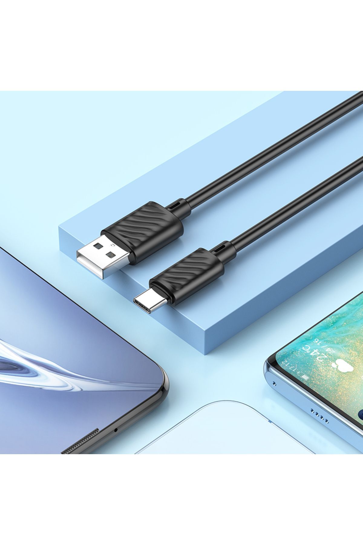 X88 Gratified Uyumlu Hızlı Şarj Kablosu - Usb To Type-c - Product