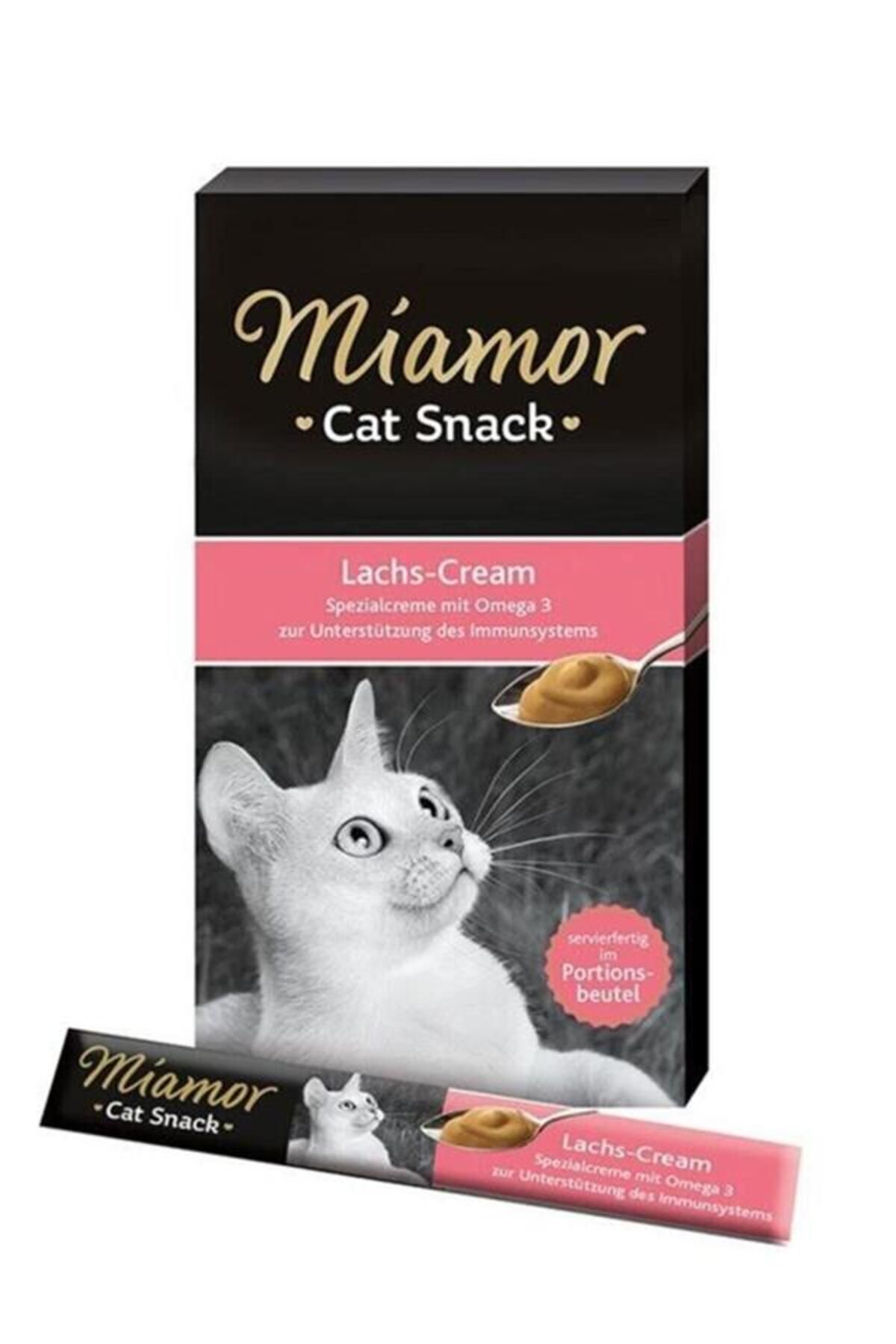 Miamor Cream Somonlu KediÖdülü 6x15 gr