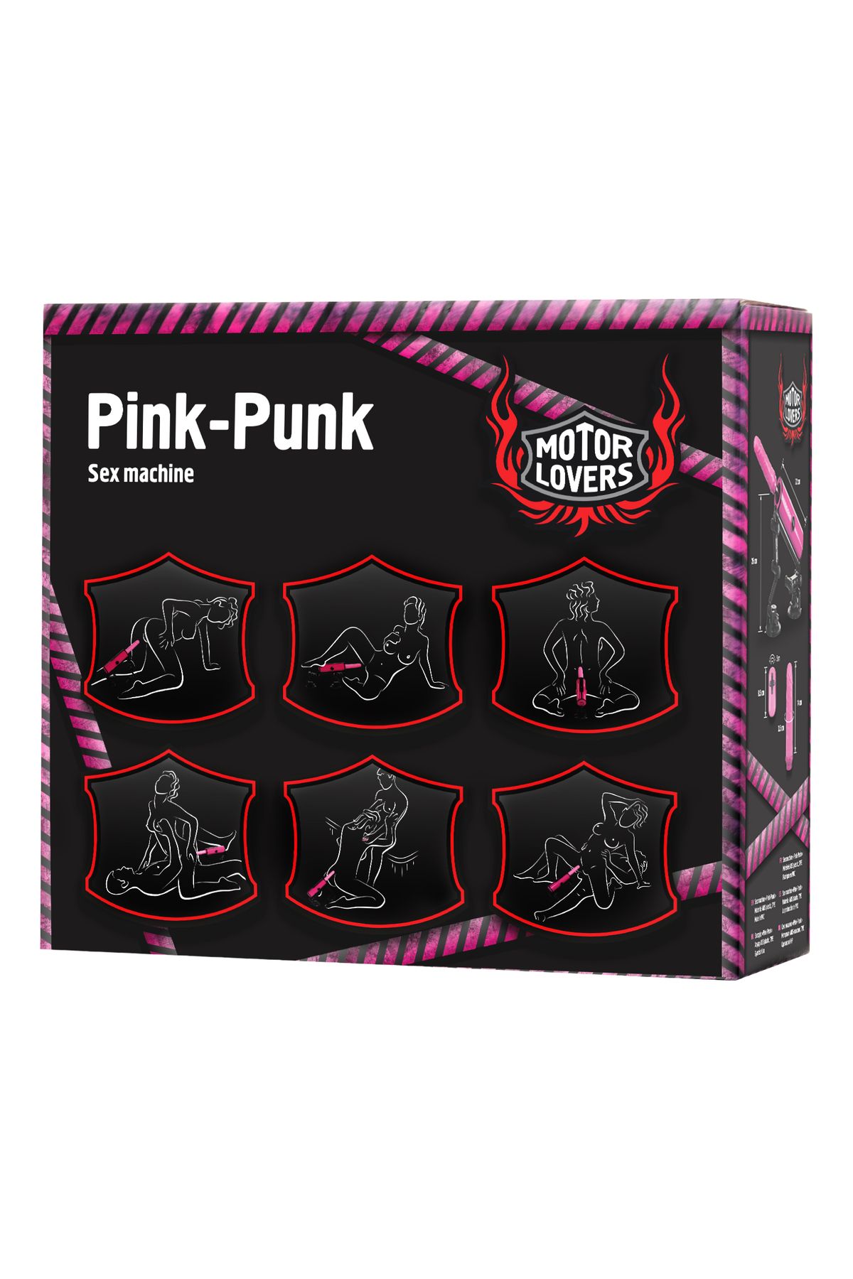 ToyDream MotorloversPink-punk Sesk Makinesi,...