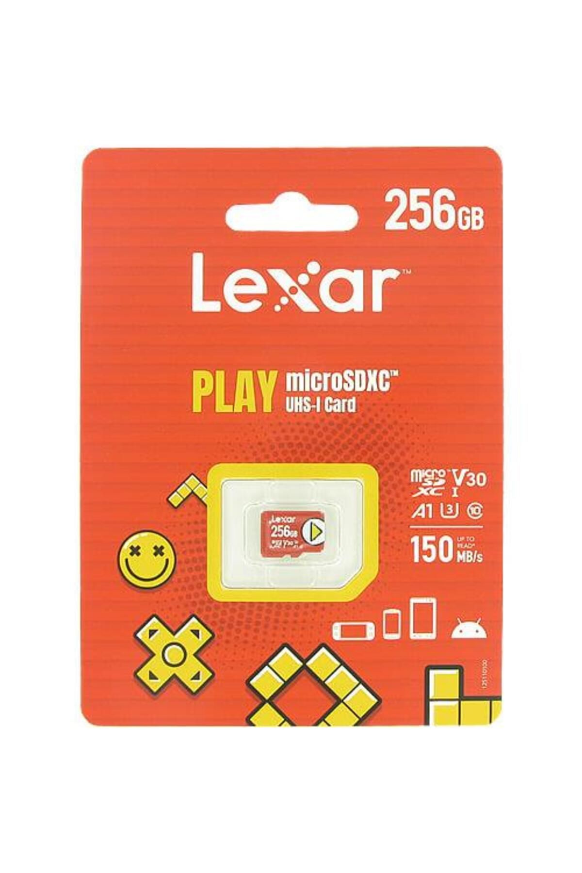 256GB Play 160mb V10 UHSI Micro SD Hafıza Kartı