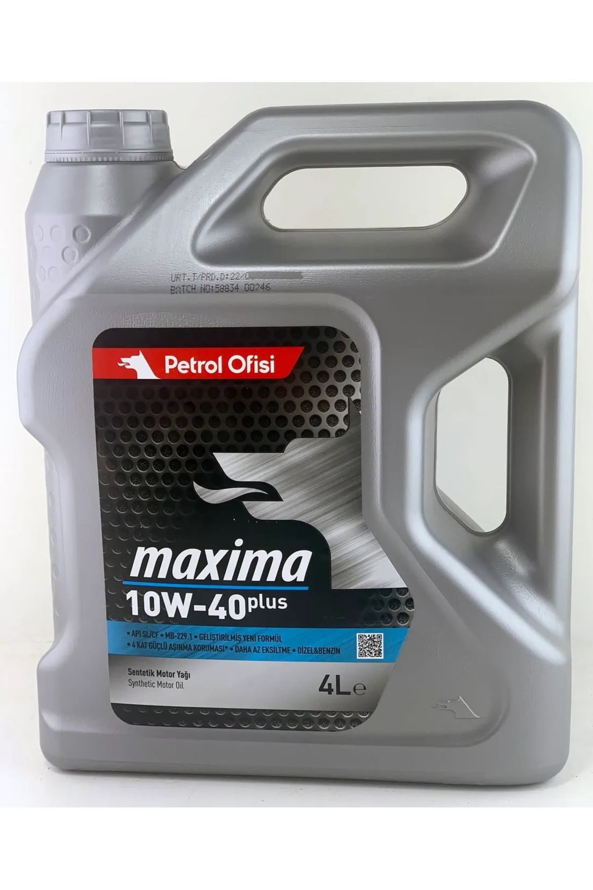 Po Maxima Plus 10w-40 4 Litre Lt Motor Yağı - Benzinli Ve Dizel Araç Yağı