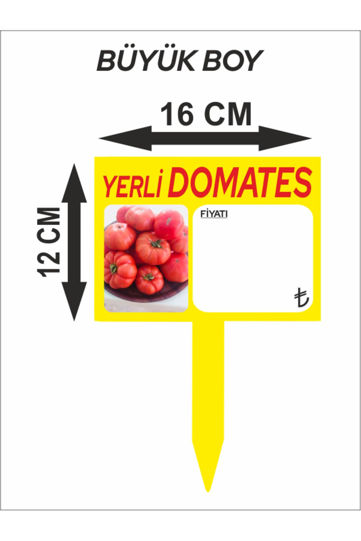 çavuşoğlu etiket 16x12 EbatYerli Domates Sebz...