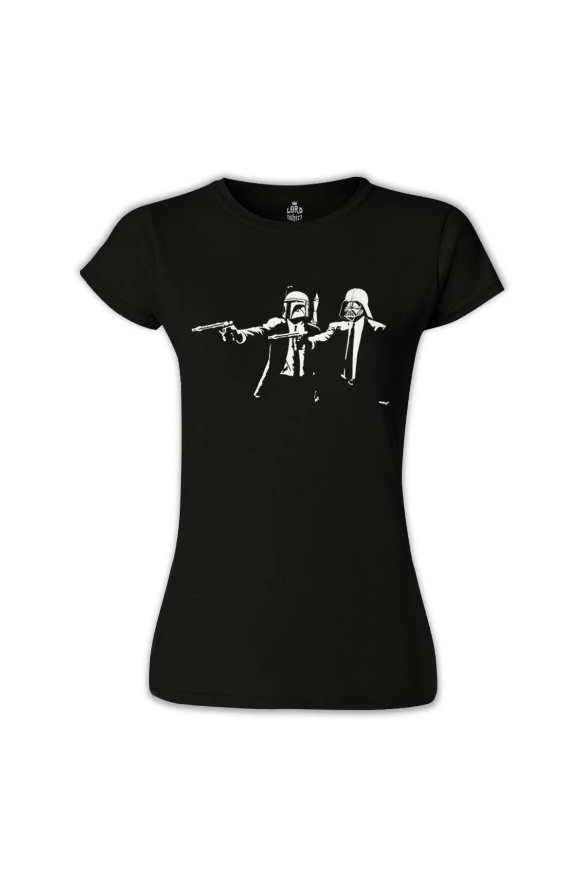 Lord T-Shirt Star Wars & PulpFiction Siyah Ts...