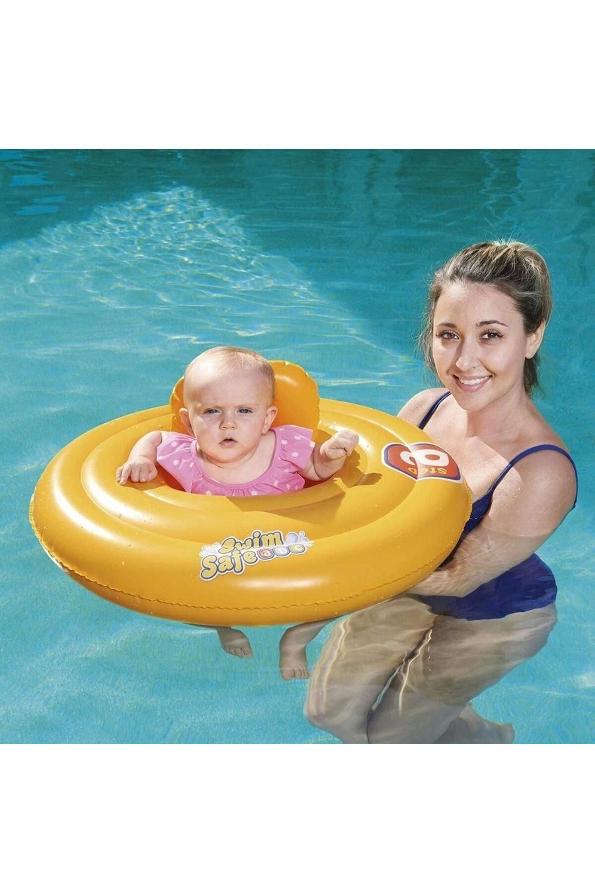 Baby Float Oturaklı Simit 69 Cm Bestway - 32096 (Lisinya) - 3722-1455