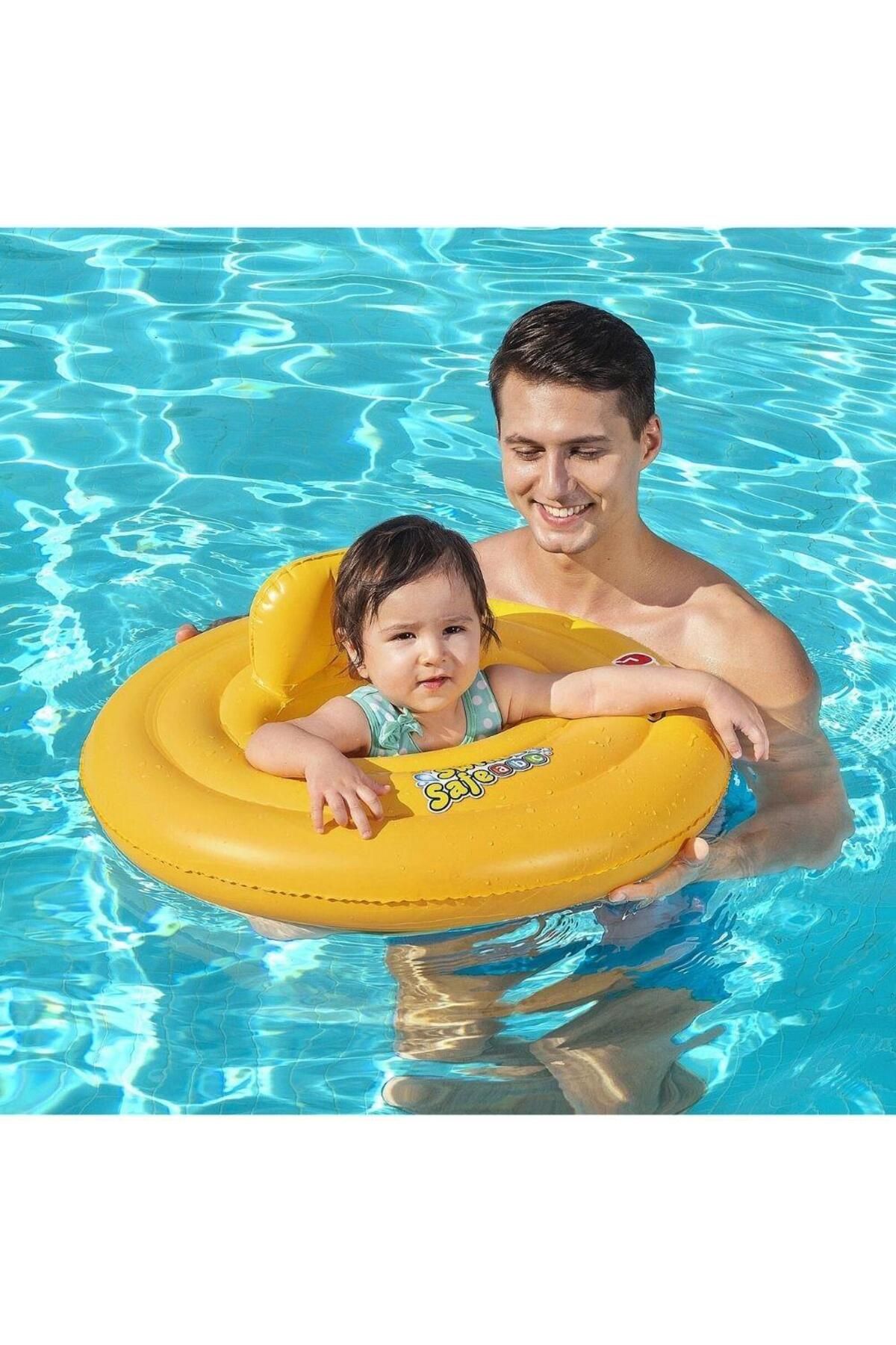 Baby Float Oturaklı Simit 69 Cm Bestway - 32096 (Lisinya) - 3722-1455