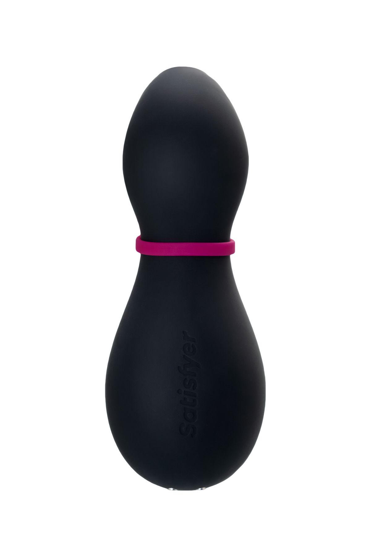 Satisfyer Penguin vakum dalgası temassız klitoris stimülatörü, silikon, siyah, 11,5 cm.