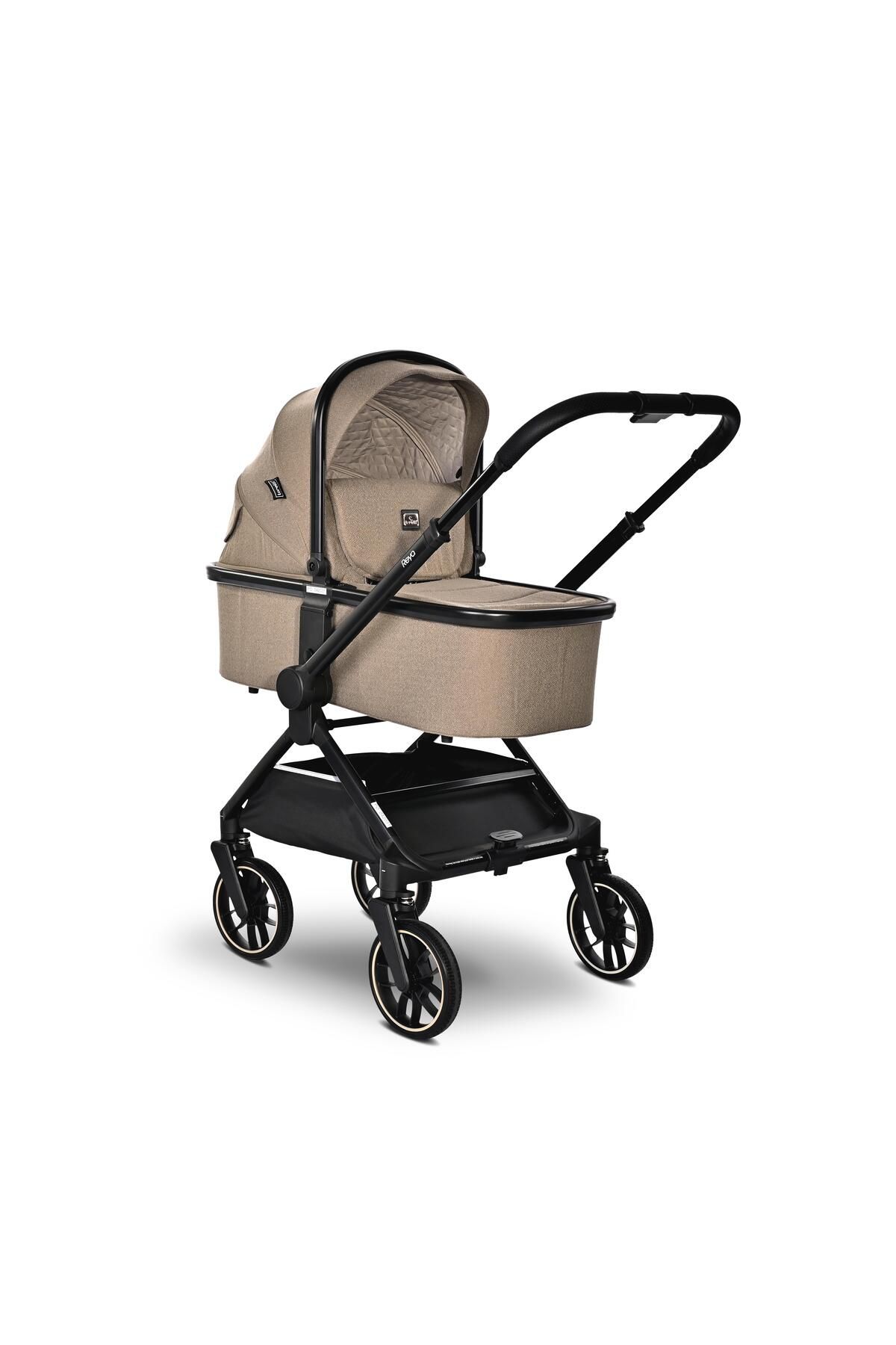 Lorelli Reya 3 in 1 Travel Sistem Bebek Arabası - Brown