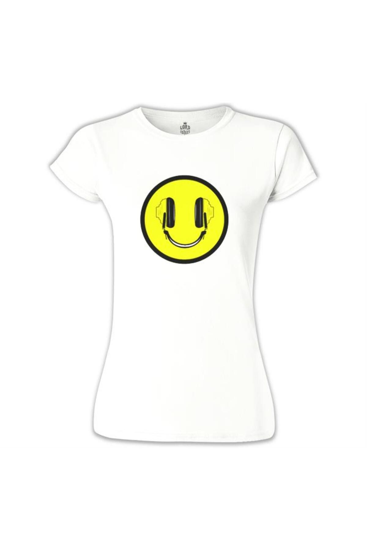 Lord T-ShirtDj Smile Beyazkadın Tshirt